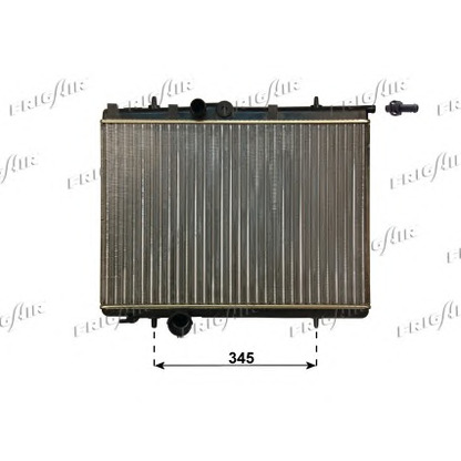 Foto Radiador, refrigeración del motor FRIGAIR 01083085