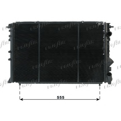 Photo Radiator, engine cooling FRIGAIR 01093012