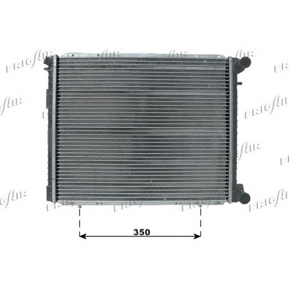 Photo Radiateur, refroidissement du moteur FRIGAIR 01093046