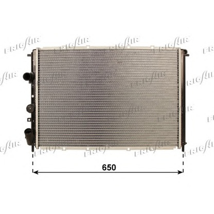 Photo Radiateur, refroidissement du moteur FRIGAIR 01093113