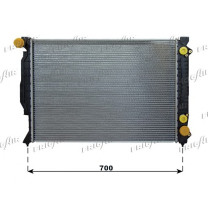 Photo Radiator, engine cooling FRIGAIR 01103007