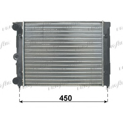 Photo Radiateur, refroidissement du moteur FRIGAIR 01103086