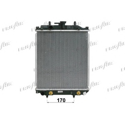 Photo Radiateur, refroidissement du moteur FRIGAIR 01153132