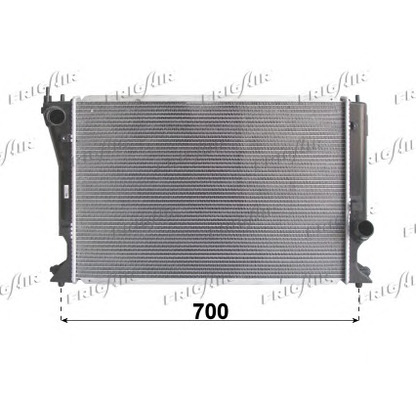 Photo Radiateur, refroidissement du moteur FRIGAIR 01153142