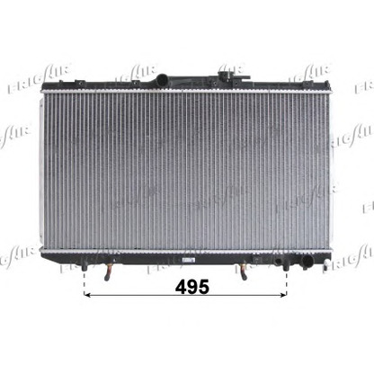 Photo Radiator, engine cooling FRIGAIR 01153146