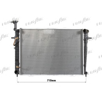 Photo Radiator, engine cooling FRIGAIR 01283085