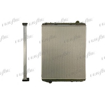 Photo Radiator, engine cooling FRIGAIR 02043085