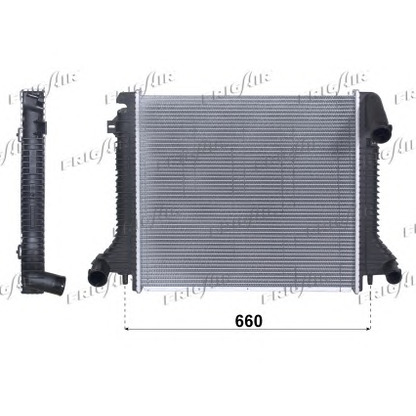 Photo Radiator, engine cooling FRIGAIR 02063006