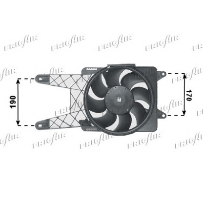 Foto Ventilador, refrigeración del motor FRIGAIR 05041203