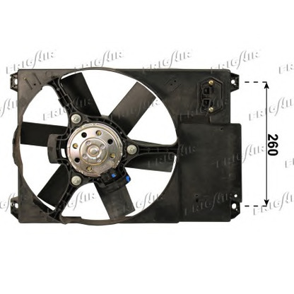 Photo Ventilateur, refroidissement du moteur FRIGAIR 05041235