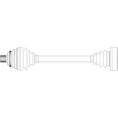 Photo Drive Shaft GENERAL RICAMBI AU3318