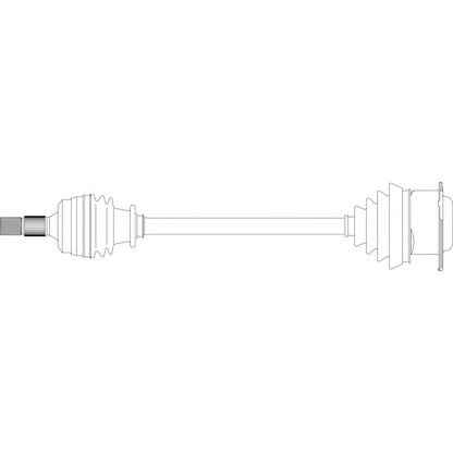 Фото Приводной вал GENERAL RICAMBI CI3039