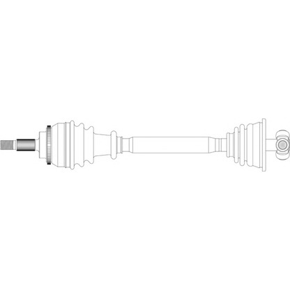 Фото Приводной вал GENERAL RICAMBI RE3257