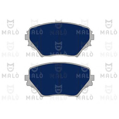 Photo Brake Pad Set, disc brake MALÒ 1050010