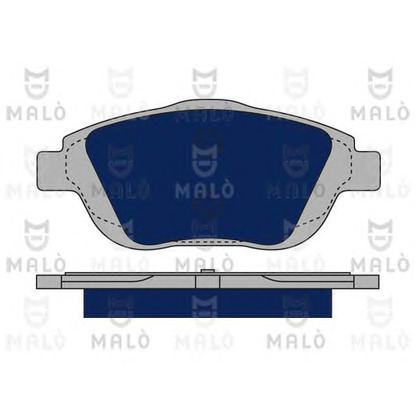 Photo Brake Pad Set, disc brake MALÒ 1050258