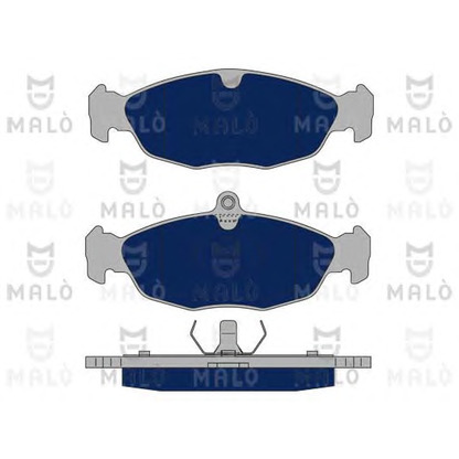 Photo Brake Pad Set, disc brake MALÒ 1050290