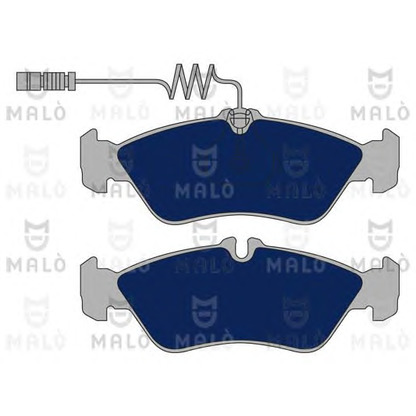 Photo Brake Pad Set, disc brake MALÒ 1050351