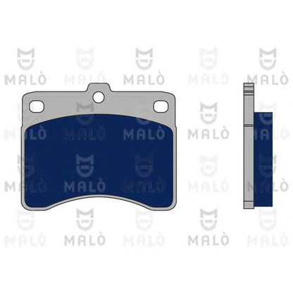 Photo Brake Pad Set, disc brake MALÒ 1050391