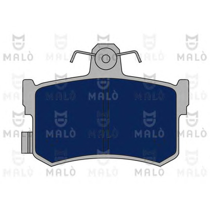 Photo Brake Pad Set, disc brake MALÒ 1050688