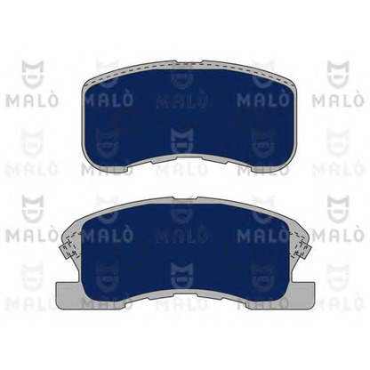 Photo Brake Pad Set, disc brake MALÒ 1050812