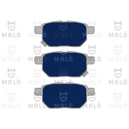 Photo Brake Pad Set, disc brake MALÒ 1051010