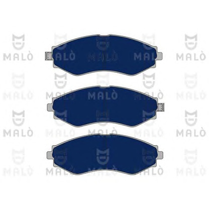 Photo Brake Pad Set, disc brake MALÒ 1051042