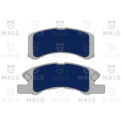 Photo Brake Pad Set, disc brake MALÒ 1051052