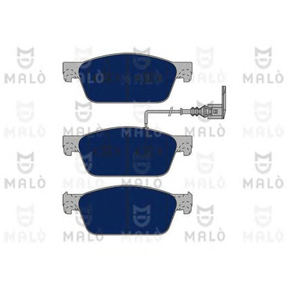 Photo Brake Pad Set, disc brake MALÒ 1051083