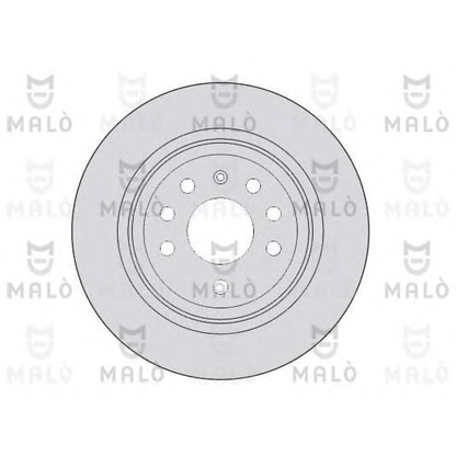 Photo Brake Disc MALÒ 1110078