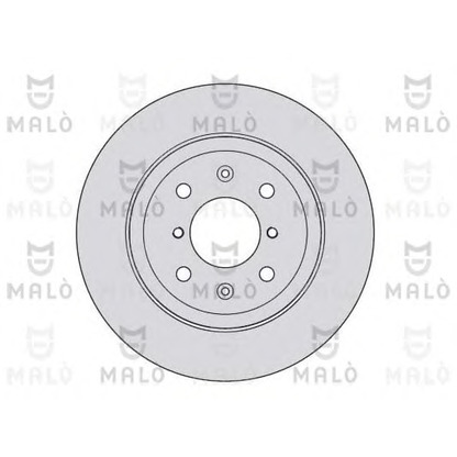 Photo Brake Disc MALÒ 1110081