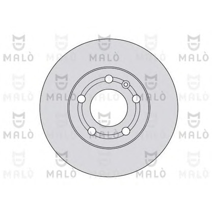 Photo Brake Disc MALÒ 1110163