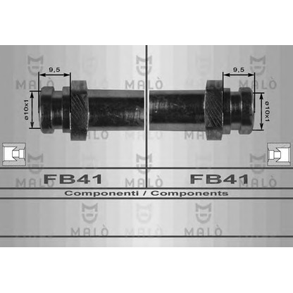 Photo Brake Hose MALÒ 80046