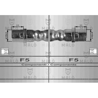 Foto Flessibile del freno MALÒ 80168