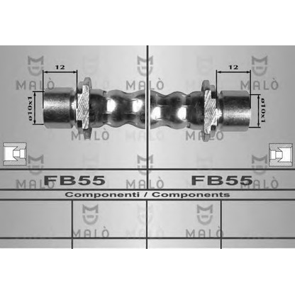 Foto Flessibile del freno MALÒ 80323