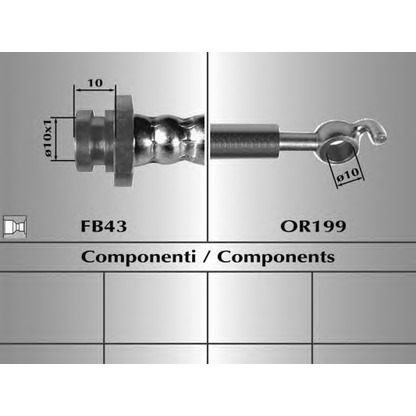 Photo Brake Hose MALÒ 80689