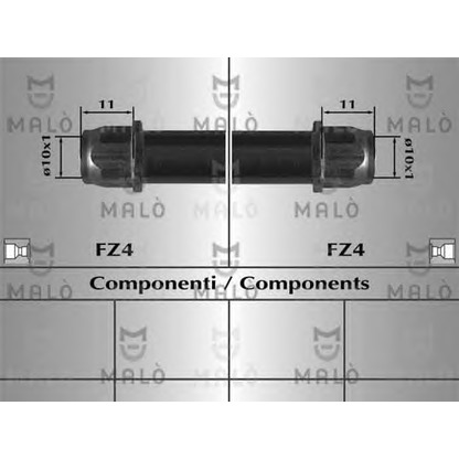 Photo Brake Hose MALÒ 80744