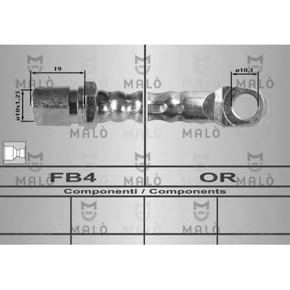 Photo Master Cylinder, clutch MALÒ 8084