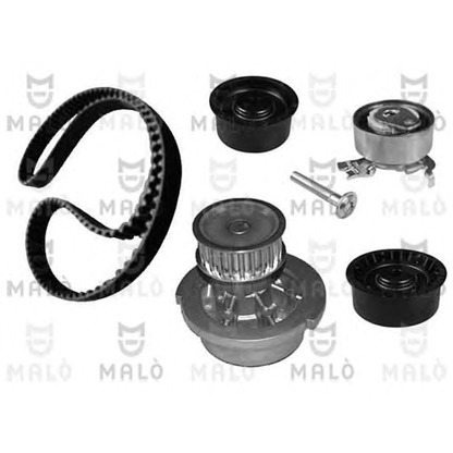 Photo Timing Belt Kit MALÒ W162200S1