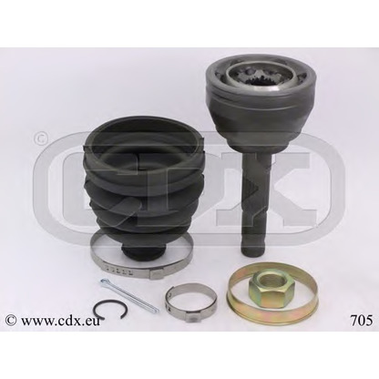 Photo Joint Kit, drive shaft CDX 705