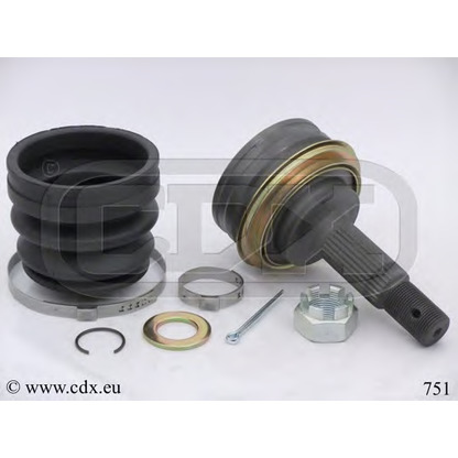 Photo Joint Kit, drive shaft CDX 751