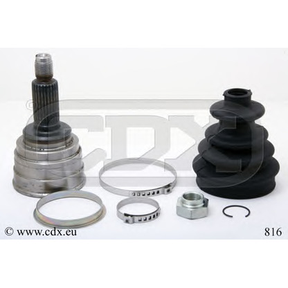 Photo Joint Kit, drive shaft CDX 816