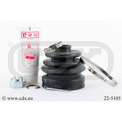 Photo Bellow Set, drive shaft CDX 225105