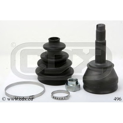 Photo Joint Kit, drive shaft CDX 496