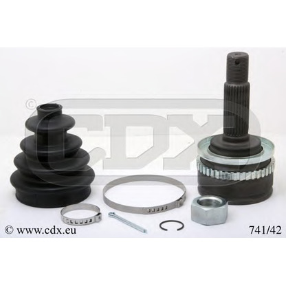 Photo Joint Kit, drive shaft CDX 74142