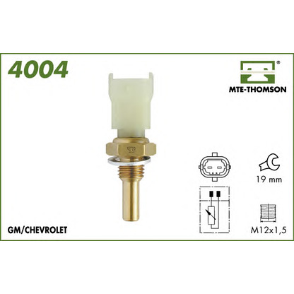 Foto Sensor, temperatura del refrigerante MTE-THOMSON 4004