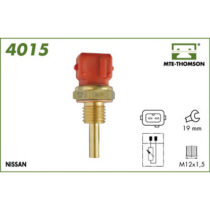 Photo Sensor, coolant temperature MTE-THOMSON 4015