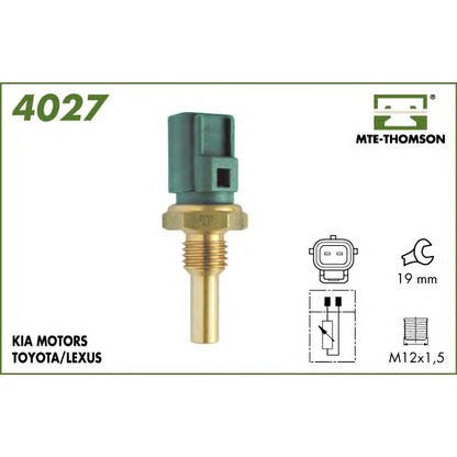 Foto Sensor, Kühlmitteltemperatur MTE-THOMSON 4027