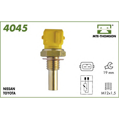 Photo Sensor, coolant temperature MTE-THOMSON 4045