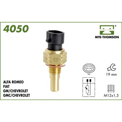 Foto Sensor, temperatura del refrigerante MTE-THOMSON 4050