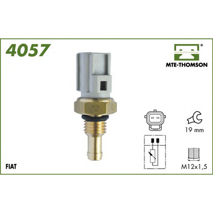 Foto Sensor, temperatura del refrigerante MTE-THOMSON 4057